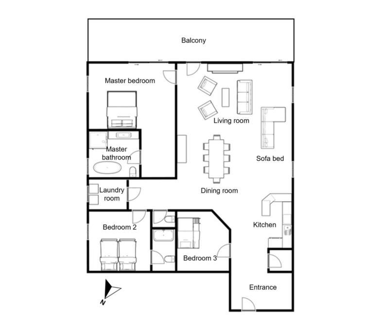 Spacious 3-Bed In The Heart Of シャモニー エクステリア 写真